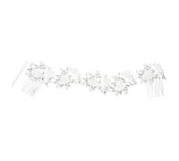 OATIPHO Adorno De Tapón De Peine De Aleación Cabello Exquisito Accesorio Cabello Peine Para Novia Accesorio Elegante