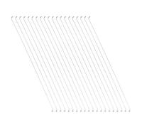 OATIPHO Alambre de Acero Inoxidable de 5.5 Pulgadas para Cortador de Queso, Juego de 20 Piezas de Repuesto para Cortar Queso, Jamón y Mantequilla, Herramienta de Corte Manual para Cocina