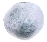 OATIPHO Almohada Lunar de Peluche 17 Cm, Cojín Decorativo Suave Esférico, Almohada de Bola Planetaria para Sofá y Decoración del Hogar, Accesorio Acogedor para Habitaciones Infantiles