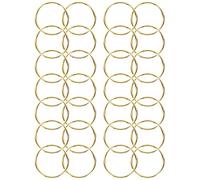 OATIPHO Anillas Partidas Metálicas Doradas de 10 MM Pack de 200 Unidades Llaveros Pequeños para Manualidades y Llaves de Coche Anillas Prácticas para Llavero y Accesorios de Bricolaje