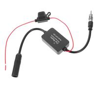 OATIPHO Antena Radio de Coche 12v FM, Adaptador Estéreo Auto Señal Mejorada, Corriente ≤70ma, Compatible Sistemas Digitales para Audio del Coche