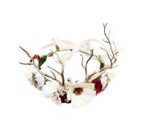 OATIPHO Aro Luminosa De Flores Exquisita Hermosa Diadema Para Mujer Accesorio Decorativo De Flores Falsas Para Fiestas y Eventos