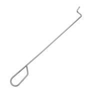 OATIPHO Atizador para Chimenea Acero Inoxidable 1 Unidad Gancho Metálico Resistente para Fogatas Exteriores Camping y Barbacoa Herramientas para Chimenea Utensilios de Cocina