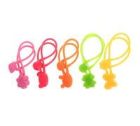 OATIPHO Bandas Elásticas de Silicona Lavables y Multifunción para Fiambreras y Cajas Bento, 5 Piezas de Colores, Correas Prácticas para Sujeción y Organización en Cocina y Hogar