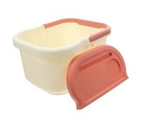 OATIPHO Bañera De Pies Saludable Para Pedicura Baño De Remojo De Pies Cubo Para Lavar Para Uso Casa y Spa Color Blanco