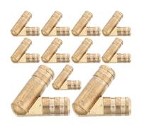 OATIPHO Bisagras de Barril Ocultas de Latón Grueso 20 X 4 Mm 20 Piezas Bisagras Invisibles para Joyeros Muebles y Compartimentos Secretos para Puertas de Gabinete
