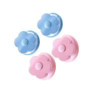 OATIPHO Bola de Lavado Ropa 4 Piezas Filtro para Lavadora Removedor de Pelo Seguro para Ropa Diseño de Flor para Lavado a
