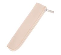 OATIPHO Bolsa De Almacenamiento De Pluma De Insulina Pastillero Estuche Escolar Caja De Lápices Delgada Estuche Delgado Pequeño Estuche para Bolígrafos Estuches para Lápices Beige Cuero PU