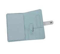 OATIPHO Bolsa Organizadora para Herramientas de Manicura Profesional Compartimentos para Brocas de Taladro de Uñas Resistente y Portátil Color Azul Agua para Salón y Personal