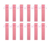 OATIPHO Bolsa para Bolígrafos Cordón Ajustable Doble Capa de Forro Reforzado Tamaño Pequeño Color Rosa Pack de 35 Unidades Estuche Portátil para Oficina Escuela y Viaje