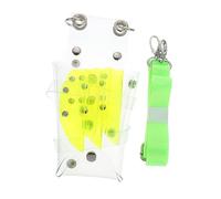 OATIPHO Bolsa para Cortadora De Pelo Profesional Riñonera Transparente PVC para Peluqueros Bolsa para Peines y Tijeras De Peluquería