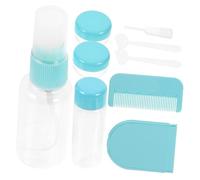 OATIPHO Botes Viaje Rellenables Portátiles y Recargables Para Champú Loción Gel De Ducha Pulverizador Estuche Para Facial Peine Espejo Cosmético Cepillo De Dientes Toalla Pequeña