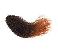 OATIPHO Brazilian Crochet Hair Extensions Lightweight Curly Afro Water Wave Synthetic Braiding Hair For African Braids