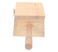 OATIPHO Caja caja de moxibustión de madera palos de moxibustión jumbo moxibustión portátil equipo de moxibustión dispositivo de moxibustión moxa Metal Beige