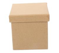 OATIPHO Caja Cuadrada Kraft Resistente para y Almacenamiento Caja Multifuncional para Fiesta y Embalaje de Postres para y Festivales