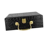 OATIPHO Caja de Almacenamiento Portátil Tapa Abatible para Cigarros y Té Diseño Duradero y Compacto para y