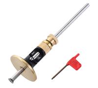 OATIPHO Calibre de Marcado para Carpintería Ajustable Cuchilla Dura Herramienta de Trazado de Líneas Paralelas de Estilo Europeo Compacto y Preciso para Taller y Uso Doméstico