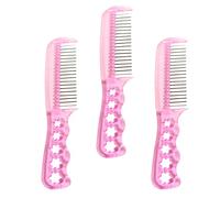 OATIPHO Cepillo de Alambre para Peluca Sintética 3 Piezas Antistático para Mujeres y Niñas Cuidado Cabello Muñeca Peluquería Ligera y Resistente Uso Doméstico