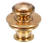 OATIPHO Cierre de Presión de Latón Dorado para Bolso de Cuero, Botón para Artesanía en Cuero, Accesorio Durable para Manualidades y Fabricación de Carteras, Adecuado para Bolsos de Mano