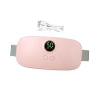 OATIPHO Cinturón Masaje Abdominal Almohadilla Térmica Para Mujeres Calentamiento Constante