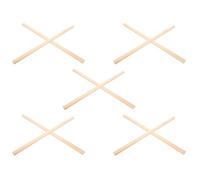 OATIPHO Colgador de Póster de Madera 5 Piezas 50 CM para Pergaminos y Cuadros Marco de Madera Natural para Colgar Pared Adecuado para Decoración de Hogar Estudio y Galería