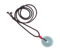 OATIPHO Collar De Jade Azul Collar De Moda Étnica Vintage Para Mujer Adorno Para Coche