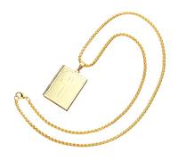 OATIPHO Collar Religioso Abierto Para Hombres Joyería De Inoxidable Colgante De Fe Cadena y Duradera Para Uso Diario y Ocasiones Especiales