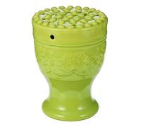 OATIPHO Copa De Moxa De Cerámica Para Moxibustión, Kit Portátil De 1 Unidad, Doble Aislamiento Térmico, Herramienta De Masaje y Raspado, Uso Casa y Spa, Terapia Relajante Para Bienestar