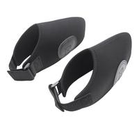 OATIPHO Cubrezapatillas Anticongelantes para Exteriores, 1 Par de Cubiertas Protectoras de Neopreno Negro, Talla Unisex para Botas de Esquí y Senderismo, Resistentes al Viento y Aptas