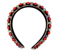 OATIPHO Diadema De Palacio De Estilo Antiguo Tocado Retro Gemas De Imitación Accesorios Para Disfraces Para Fiestas De Tema Histórico