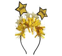 OATIPHO Diadema Diadema de Fiesta de Nochevieja Festivas Estrellas Accesorios Cabello de Nochevieja para Celebraciones de Fin de Año