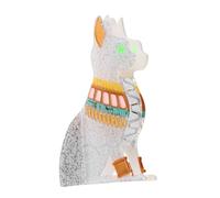 OATIPHO Diadema rascadora de gatito clip de garra de acetato garras de pelo mascota patas clips de garra divertidos pinzas para el pelo de animales para mujer ácido acético