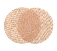 OATIPHO Difusores de Luz Antideslumbrantes para Lámpara de Techo 9 Cm, Pantalla Difusora de Tela Beige Claro, 2 Unidades, Cubiertas de Luz para Protección Ocular de Ñiño en Habitación