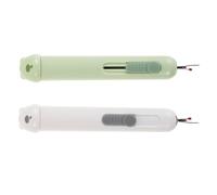 OATIPHO Enhebrador y Descosedor 2 1 para Costura Herramienta Multiusos de Plástico Diseño Oso Portátil y Ligera Kit de Costura Mini para Manualidades Patchwork y Punto de Cruz 2