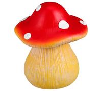 OATIPHO Escondite para Llaves de Exterior en Forma de Seta de Resina Resistente Intemperie Amplio Espacio para Guardar Ocultador de Claves Seguro para Jardín y Decoración de Setas