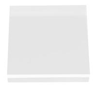 OATIPHO Expositor de Joyas de Acrílico Transparente 8X8X18 CM Base Cuadrada para Exhibición de Anillos y Figuras Coleccionables Soporte Compacto para Guardar Cosméticos y Artesanías