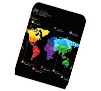 OATIPHO Funda Protectora para Equipaje De Viaje Diseño De del Lateral para Maletas De XL Fácil Asas