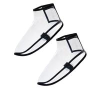 OATIPHO Fundas para Zapatos Transparentes Antideslizantes de PVC para Peluquería, Cubrezapatos Pequeños para Protección Profesional en Salones de Estética y Corte de Cabello