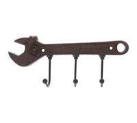 OATIPHO Gancho de Pared Vintage de Hierro Fundido, Perchero para Abrigos y Sombreros, Gancho Sencillo de Almacenamiento para Hogar, Baño y Puerta, 1 Pieza Tornillos Incluidos