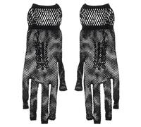 OATIPHO Guantes De Rejilla Hueca para Mujer Guantes De Verano De ProteccióN Solar para Bodas Fiesta GraduacióN Longitud De MuñEca Elegantes