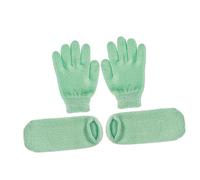 OATIPHO Guantes Spa Hidratantes de Gel Natural para Manos y Pies 2 Pares Talla Única Cuidado Exfoliante y Blanqueador para Piel Sensible Uso Doméstico