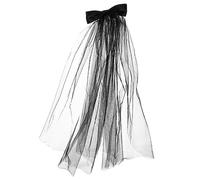 OATIPHO Halloween Gothic Veil con Clip para Mujer Accesorio de Fiesta con Diseño de para Disfraces y Cosplay Halloween