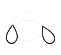 OATIPHO Herramientas para Cortar Arcilla Cuerda de Acero Resistente y Mango de Goma Antideslizante, Cortadores de Alambre para Cerámica Ideales para Torno y Escultura Artística