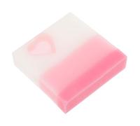 OATIPHO Jabón Exfoliante con Aceite Esencial de Lavanda para Ducha Jabón Artesanal Rosa para Cuidado Femenina