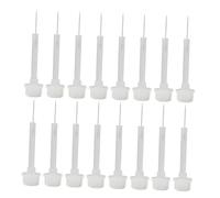 OATIPHO Juego de 50 Pinceles para Uñas Líquidas Recambio de Pincel para Esmalte Gel Cabezal de Repuesto Pinceles de Precisión para Manicura Herramientas de Multifuncionales