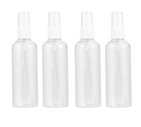 OATIPHO Juego de 8 Botellas Pulverizadoras Rellenable de Plástico Transparente 100 Ml Pulverizador de Niebla Fina para Almacenamiento y Viaje en Belleza y Cuidado Personal