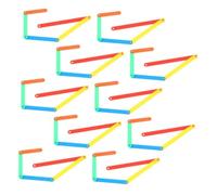 OATIPHO Juego Didáctico de 50 Piezas Aula de Matemáticas Palitos de Construcción Coloridos para Entender Ángulos Materiales Reutilizables para Estudiantes de Primaria