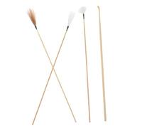 OATIPHO Kit que Alivia la Picazón para Eliminar la Cera del Oído Herramientas de Bambú y Pelo de Seda Juego Portátil para Limpieza y Cuidado del Oído