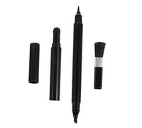 OATIPHO Lápiz para Rellenar Vello Facial con Cepillo, Aplicación Cómoda y Relleno, 1 Juego para Vello Masculino Negro