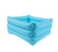 OATIPHO Lavabo Inflable para Pies de Spa Bañera Plegable de Pvc para Remojar los Pies Hogar y Viajes Inflable Rápido para Uso Interiores y Exteriores